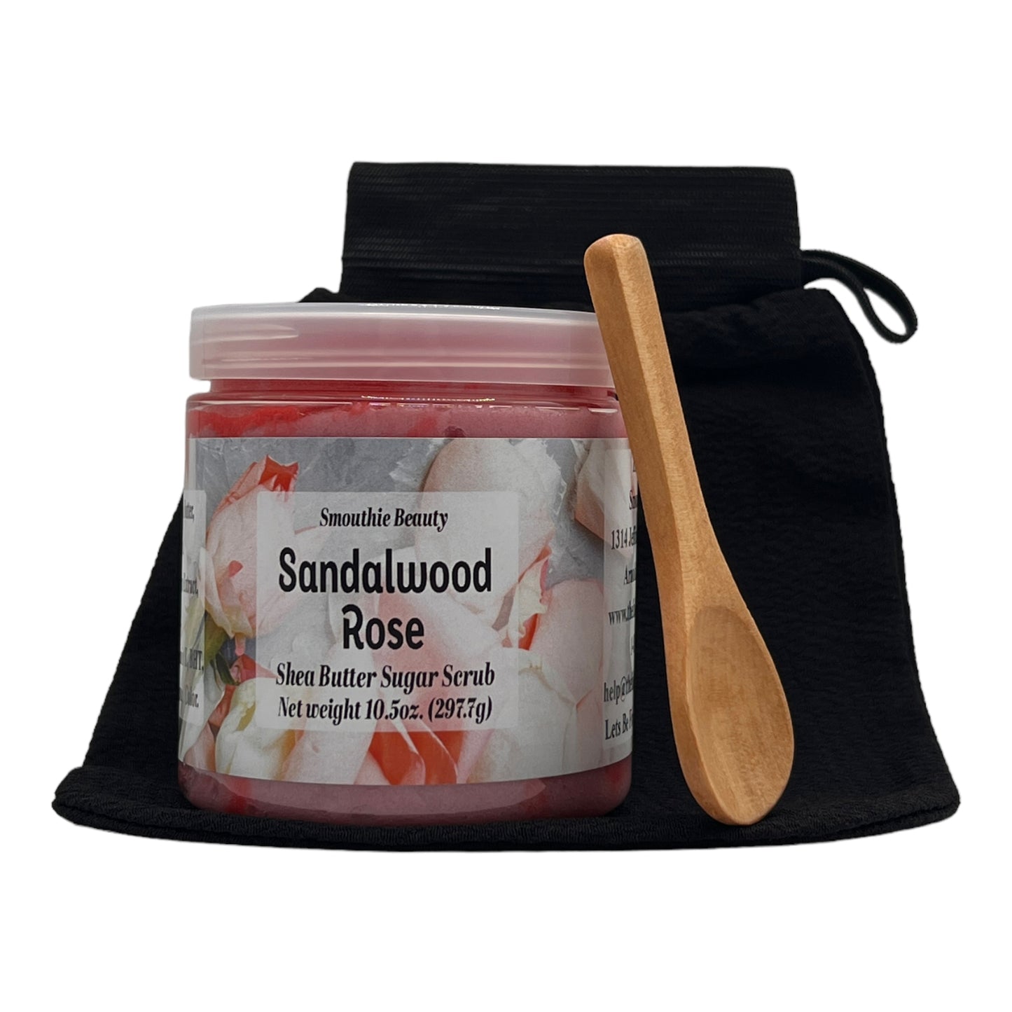 Sandalwood Rose Shea Butter Sugar Scrub