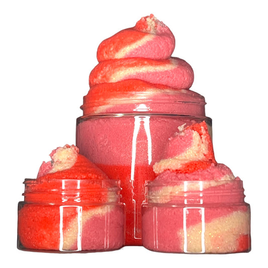 Strawberry Cupcake Foaming Sugar Scrub