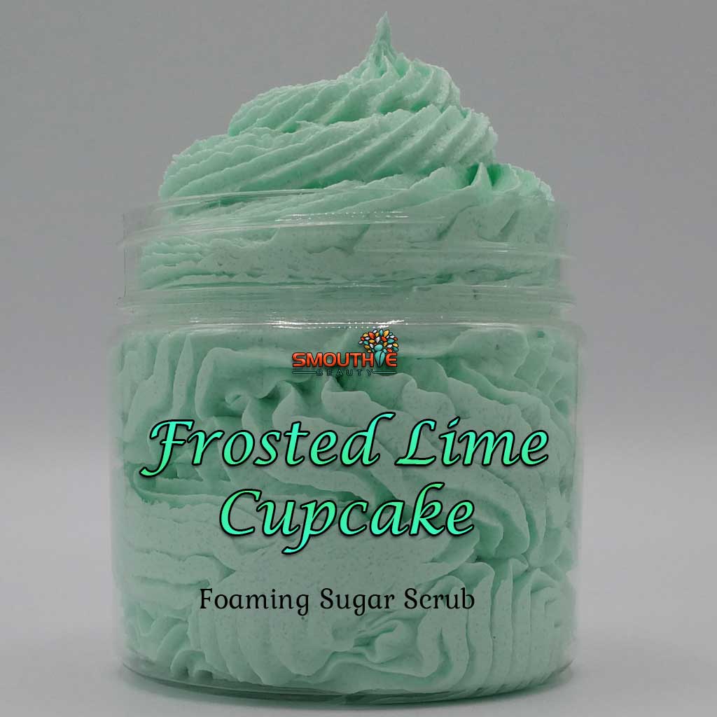 Frosted Lime Cupcake Foaming Sugar Scrub