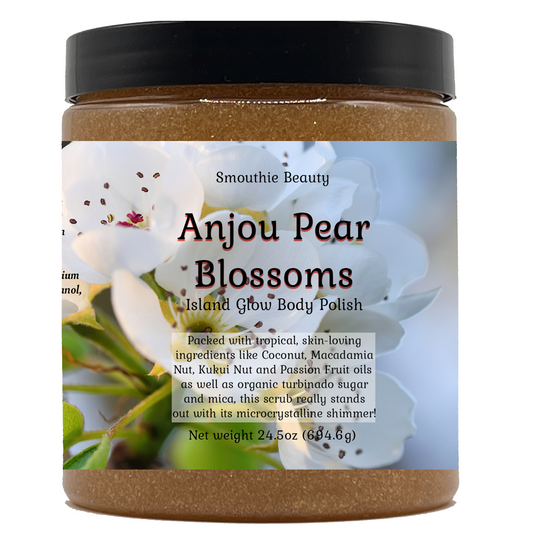 Anjou Pear Blossoms Island Glow Body Polish