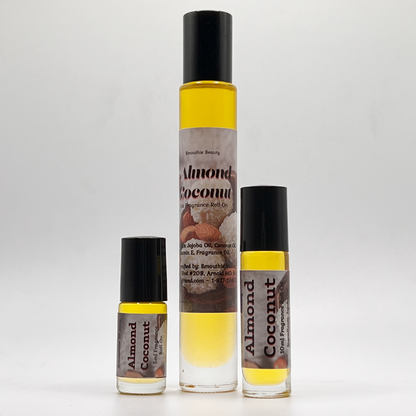 Almond Coconut Perfume Oil Fragrance Roll On