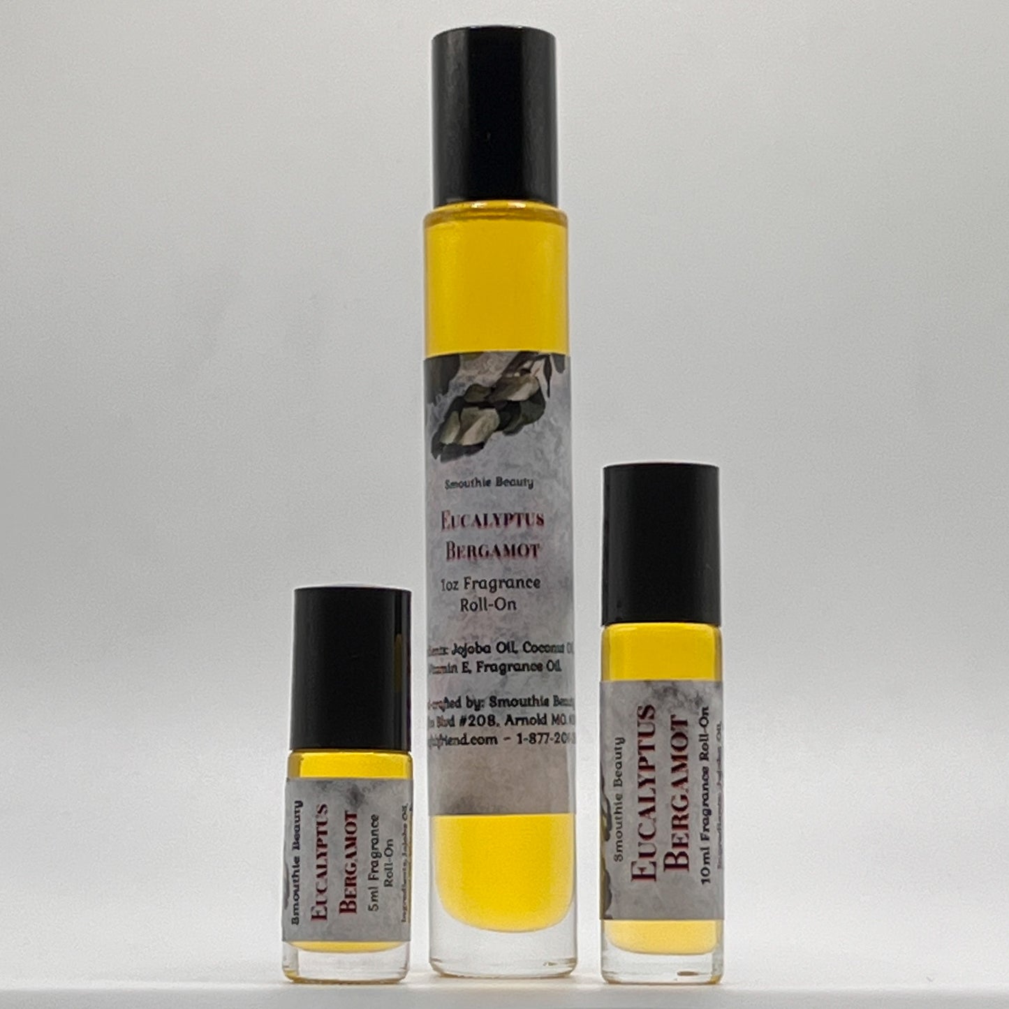 Eucalyptus & Bergamot Aromatherapy Roll On Fragrance